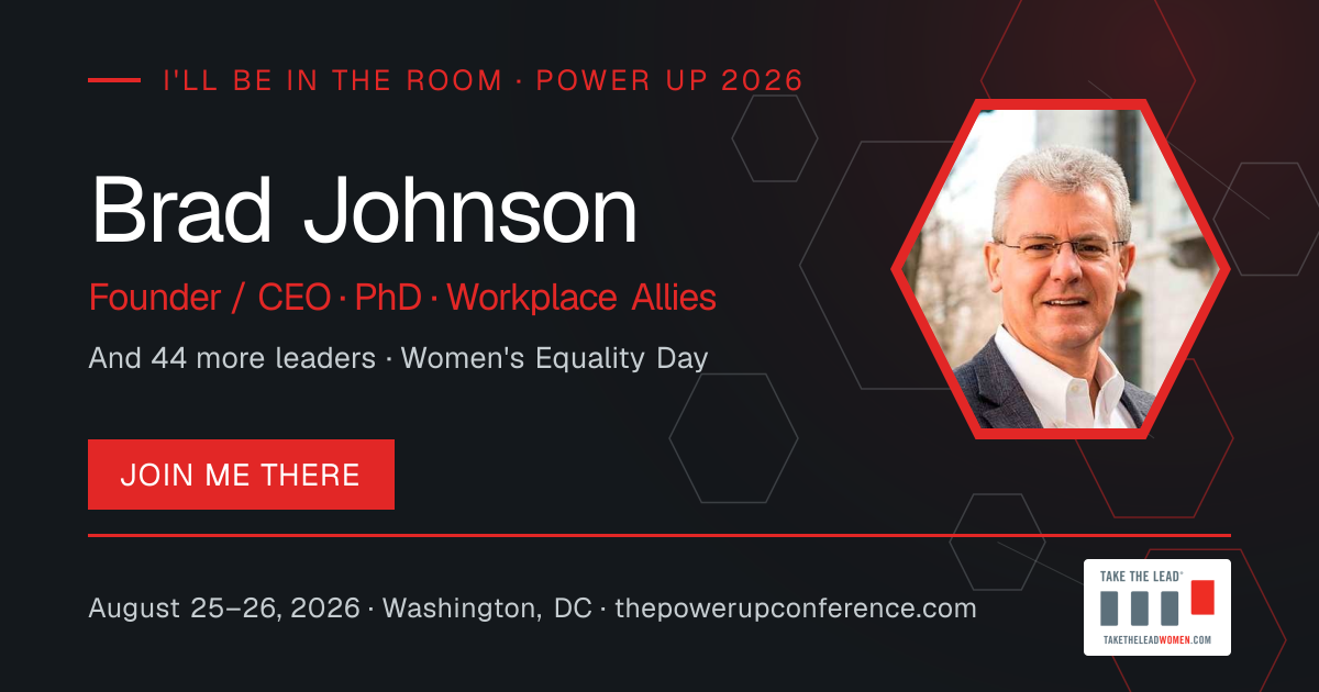 I'll be there share card for Brad Johnson — Power Up 2026