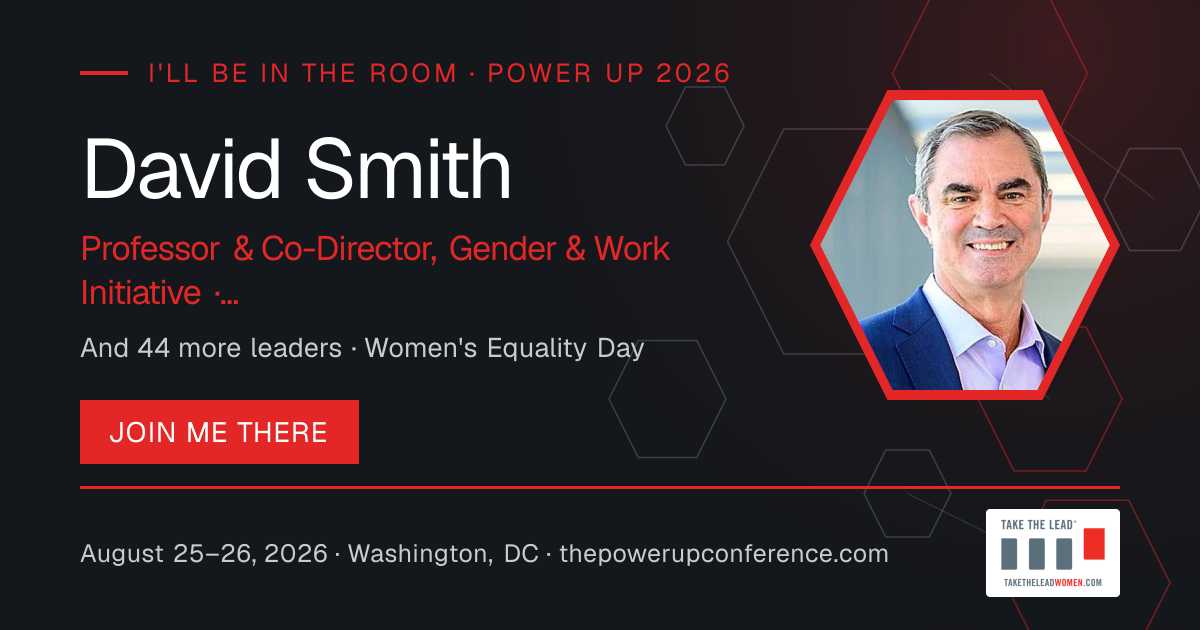 I'll be there share card for David Smith — Power Up 2026