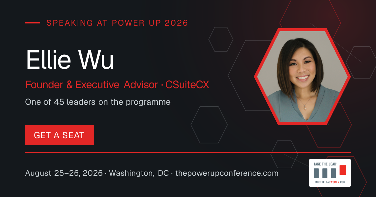 Hear them share card for Ellie Wu — Power Up 2026