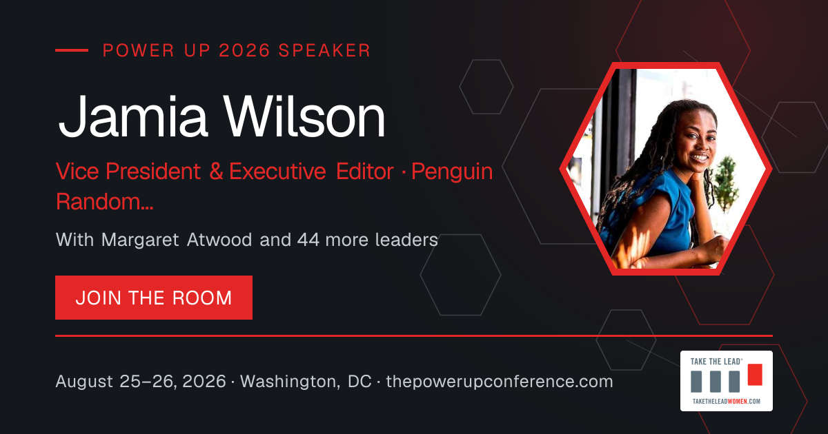 Profile share card for Jamia Wilson — Power Up 2026