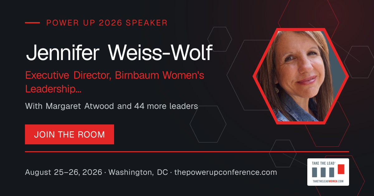 Profile share card for Jennifer Weiss-Wolf — Power Up 2026