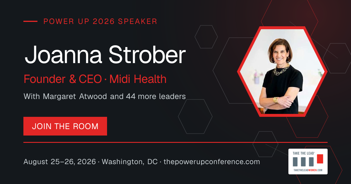 Profile share card for Joanna Strober — Power Up 2026