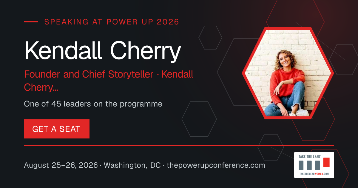 Hear them share card for Kendall Cherry — Power Up 2026