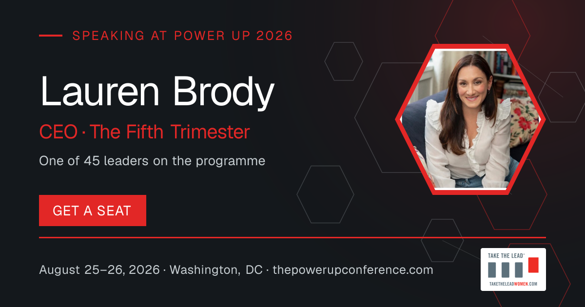 Hear them share card for Lauren Brody — Power Up 2026