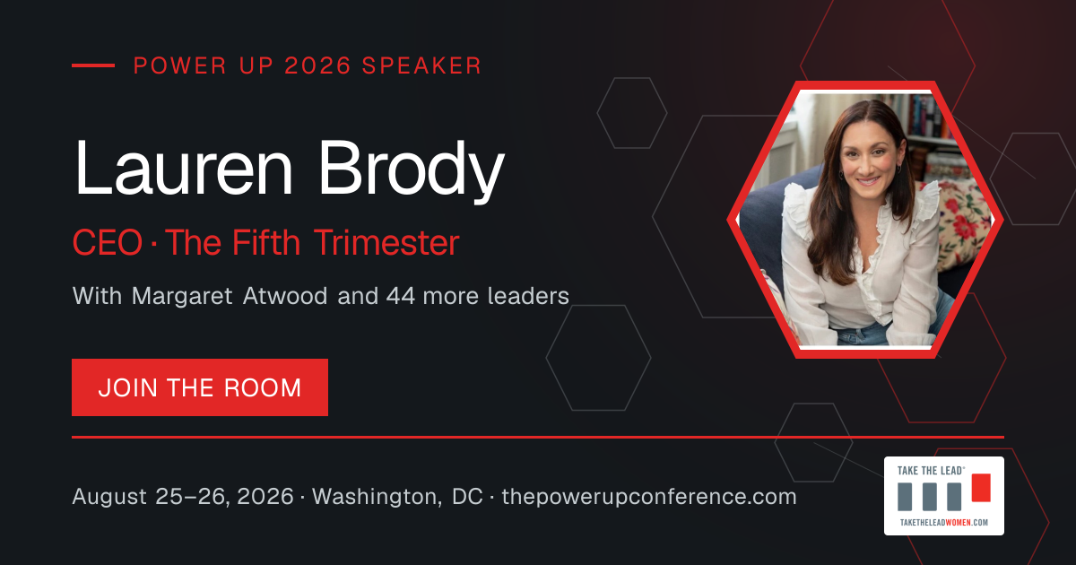 Profile share card for Lauren Brody — Power Up 2026