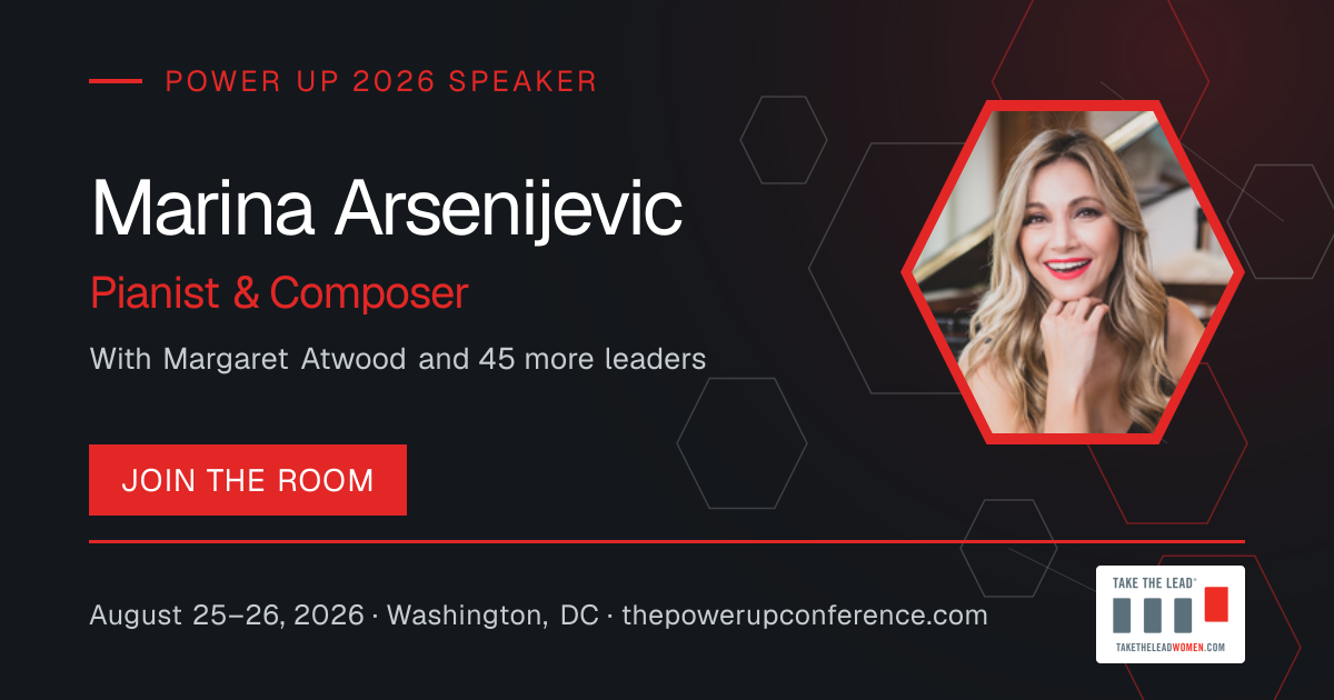 Profile share card for Marina Arsenijevic — Power Up 2026
