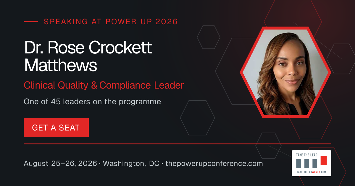 Hear them share card for Dr. Rose Crockett Matthews — Power Up 2026
